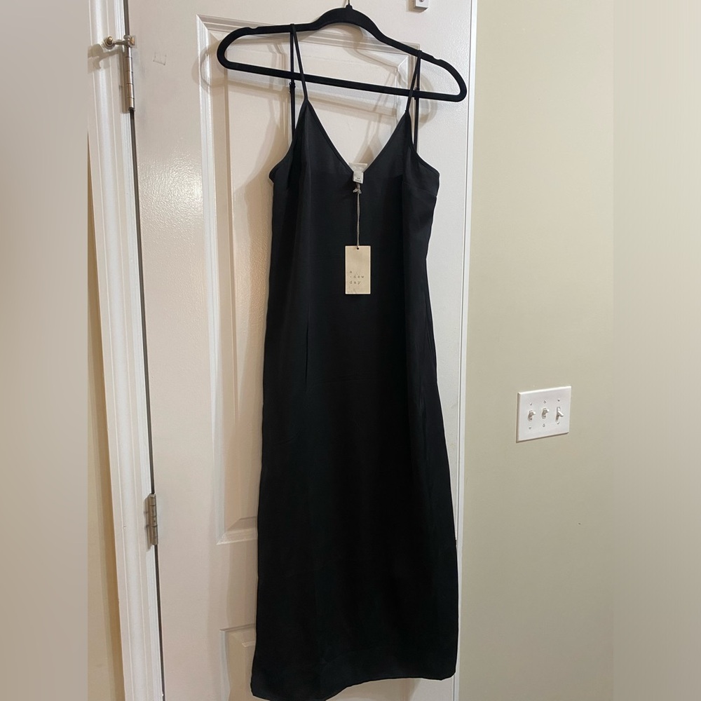 Target Elegant Black Slip Dress